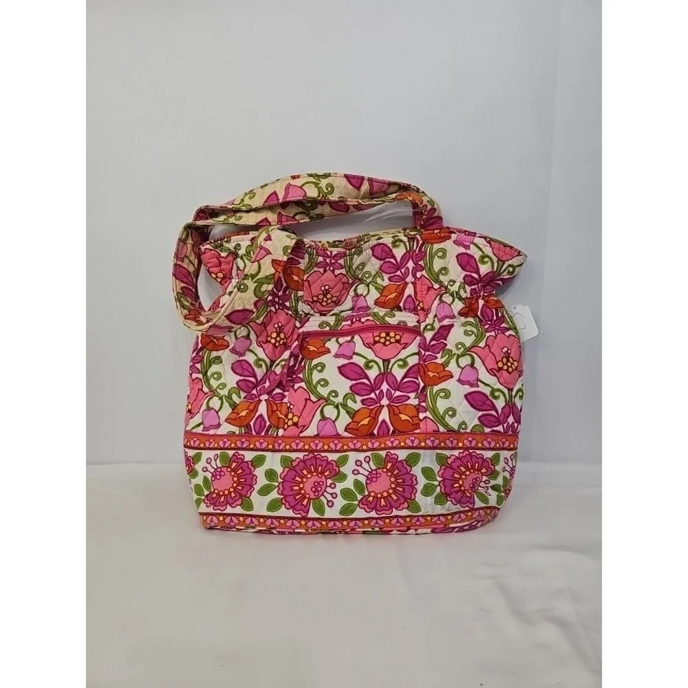 Vera Bradley - Lilli Belle‎ - Medium Size Basket / Craft Tote -